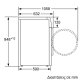 Bosch Avantixx WVG30441EU lavasciuga Libera installazione Caricamento frontale Bianco 6