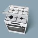 Siemens HX745221N cucina Elettrico Gas Bianco 3