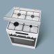 Siemens HX745220E cucina Elettrico Gas Bianco 6