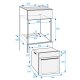 Beko BIM22301X forno 66 L 2500 W Nero, Acciaio inox 3