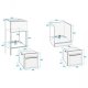 Beko BIS 35500 XMS 94 L Nero, Acciaio inox 3