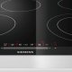 Siemens ET675FN17C piano cottura Nero, Acciaio inox Da incasso Ceramica 4 Fornello(i) 5