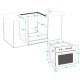 Beko OUM 22325 X set di elettrodomestici da cucina Piano cottura a induzione Forno elettrico 4