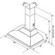 Smeg KC19BSE cappa aspirante Cappa aspirante a parete Bianco 788 m³/h 3