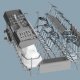 Siemens SR65M037EU lavastoviglie A scomparsa totale 9 coperti 5