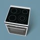 Siemens HA854280 cucina Elettrico Ceramica Bianco 3