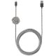 Native Union NCABLE-MUSB-ZEB cavo USB 3 m USB A Micro-USB A Nero, Bianco 3