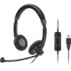 Sennheiser SC 70 USB MS BLACK Auricolare Cablato A Padiglione Ufficio Nero 4