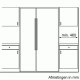 Siemens KA62DS20 frigorifero side-by-side Libera installazione 533 L Bianco 4