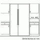 Bosch KAD62V70 frigorifero side-by-side Libera installazione 564 L Acciaio inox 5