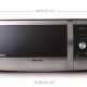 Samsung GE89APST-S forno a microonde Acciaio inox 23 L 850 W 5