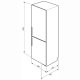 Smeg FC376XNF frigorifero con congelatore Libera installazione 353 L Acciaio inox 3