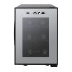 Haier HVTM06ABS cantina vino Cantinetta termoelettrica Libera installazione Nero, Argento 6 bottiglia/bottiglie 5