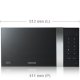 Samsung ME106V-SX forno a microonde Argento 28 L 1000 W 4