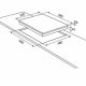 Electrolux PVB645UOV piano cottura Bianco Da incasso Gas 4 Fornello(i) 3