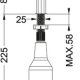 Franke Eisinger erogatore di sapone 0,35 L Cromo 3