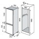 Electrolux FI23/11 frigorifero con congelatore Da incasso 308 L Bianco 3