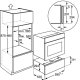 AEG VS92903M cassetti e armadi riscaldati 1100 W Acciaio inox 3