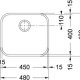 Franke GAT 110-45 Acciaio inox 3