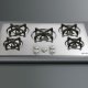 Smeg P755XD1 piano cottura Acciaio inox Da incasso Gas 5 Fornello(i) 5