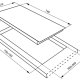 Smeg PVA750D-1 piano cottura Nero, Grafite Da incasso Gas 5 Fornello(i) 6