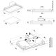 Falmec Nuvola Integrato a soffitto Acciaio inox 10