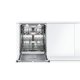 Bosch SMI88TS01D lavastoviglie A scomparsa parziale 14 coperti 3