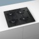 Siemens EO6B6PB10 piano cottura Nero Da incasso Gas 4 Fornello(i) 6