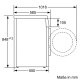 Bosch lavatrice Caricamento frontale 7 kg 1400 Giri/min Bianco 6