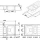Smeg LFB102 lavello Lavello montato su piano Rettangolare Acciaio inox 3