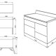 Smeg TR4110XD cucina Elettrico Gas Acciaio inox 3