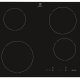 Electrolux HOI620S Nero Da incasso Piano cottura a induzione 4 Fornello(i) 3