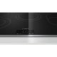 Bosch Serie 4 PKH845B17 piano cottura Nero, Acciaio inox Da incasso Ceramica 4 Fornello(i) 3