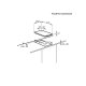 Electrolux EGG3322NVX Piano cottura a gas Serie 300 Domino 29cm 10