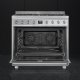 Smeg C9GMX9 cucina Elettrico Gas Acciaio inox 5