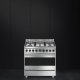 Smeg B9GMX9 cucina Elettrico Gas Acciaio inox 3