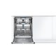 Bosch SBV59U10EU lavastoviglie A scomparsa totale 14 coperti 3