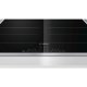 Bosch Serie 6 PIV645F17V piano cottura Nero, Acciaio inox Da incasso Piano cottura a induzione 4 Fornello(i) 3
