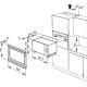 Smeg FME24X-1 forno a microonde Acciaio inox Da incasso 24 L 900 W 3