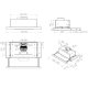 Whirlpool AKR 747 IX Incassato Acciaio inox 428 m³/h 3