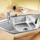 BLANCO TIPO 9 E Lavello montato su piano Acciaio inox 3