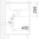 BLANCO TIPO 9 E Lavello montato su piano Acciaio inox 5