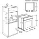 Electrolux EOB43410OX forno 74 L 2780 W Nero, Acciaio inox 4