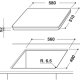 Whirlpool ACM 355/BA/WH Bianco Da incasso Piano cottura a induzione 4 Fornello(i) 3