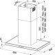 Franke FGB 906 IS Cappa aspirante a parete Acciaio inox 595 m³/h 4