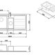 Smeg LD102S-2 lavello Lavello montato su piano Rettangolare Acciaio inox 3