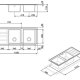 Smeg LD116S-2 lavello Lavello montato su piano Rettangolare Acciaio inox 3