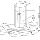 Smeg KCORN90VX cappa aspirante Cappa aspirante a parete Acciaio inox 660 m³/h 3