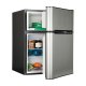 Haier HC31TG42SV frigorifero con congelatore Libera installazione 90,6 L Nero, Acciaio inossidabile 4