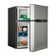 Haier HC31TG42SV frigorifero con congelatore Libera installazione 90,6 L Nero, Acciaio inox 4